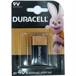 Батарейка DURACELL Крона 9V /1/ /12/  6LR61/MN1604