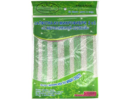 Салфетка универсальная с абразивной сеткой(SA-689)