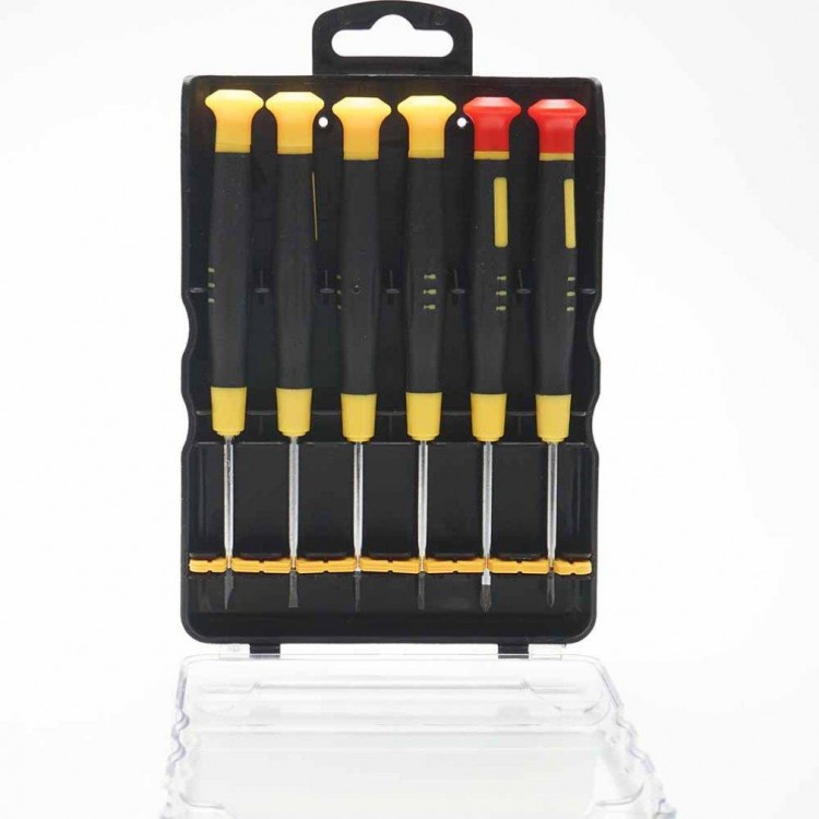 , 25666. Часы отвертки. Набор часовых отверток белфрез. 6-2. Набор часовых отверток rexant 12-6050 (6шт).