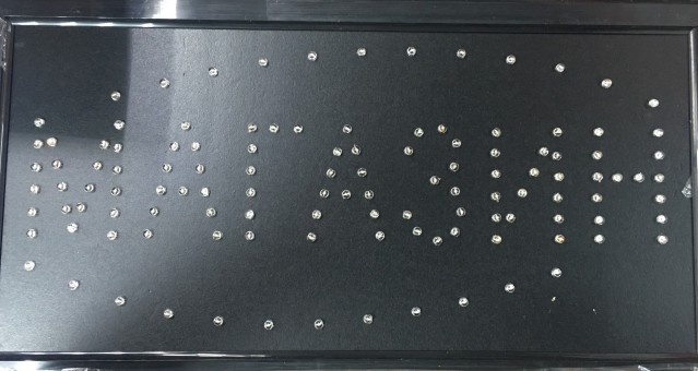 Электронное табло "МАГАЗИН" 48х25см AL103