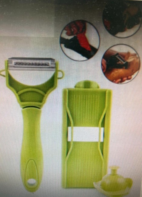 Овощерезка и овощечистка 2в1 в блистере TV/60/