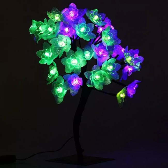 Цветок светящейся  "Шарик"  17-124