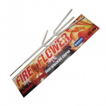 Свеча бенгальская фигурная Жар Птица/Огн.цветок арт.919/935/ /30/