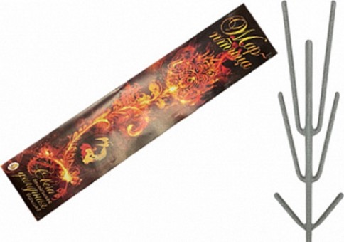 Свеча бенгальская фигурная Микс 485мм "Терминатор"  арт 936/30/