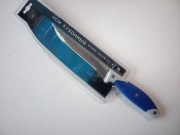 Нож кух. с синей ручкой на блистаре  23см  SS-06А/B 135-057 KW-894 Нож кух. с синей ручкой на блистаре  23см  SS-06А/B 135-057 KW-894