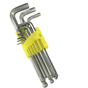 Набор шестигранников CR-V большой шарики 1/9 отк-2286 Набор шестигранников CR-V большой шарики 1/9 отк-2286