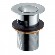 Выпуск 1"1/2 металл с кнопкой 70мм. Выпуск 1"1/2 металл с кнопкой 70мм.