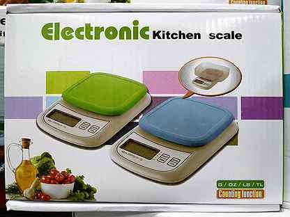 Весы кухонные электронные с овальной чашей J-1 1g-5000g