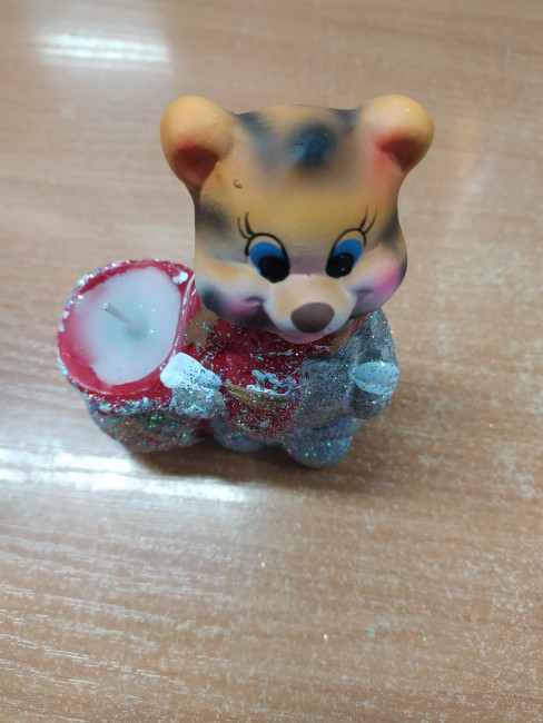 Статуэтка Тигр свеча 2808В