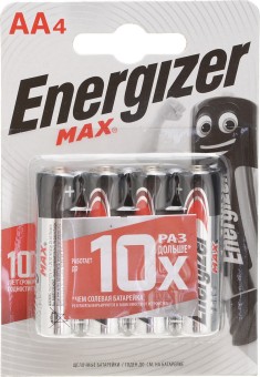 Батарейка Energizer Power LR06 BP4 /4/ /48/ /192/ Цена за 1шт продажа кратно 4шт