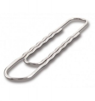 Набор скрепок больших на блистаре