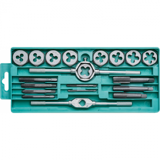 Набор метчиков и плашек M5-0,8 1/20 отк-2547