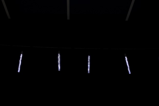 Гирлянда ул. Сосульки" 88LED белый 2,4*0,6м/24нит(20-60)  IP 44 255-032