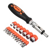 Отвертка с синей ручкой сред 250мм крестовая и плоская отк-2655 Отвертка с синей ручкой сред 250мм крестовая и плоская отк-2655