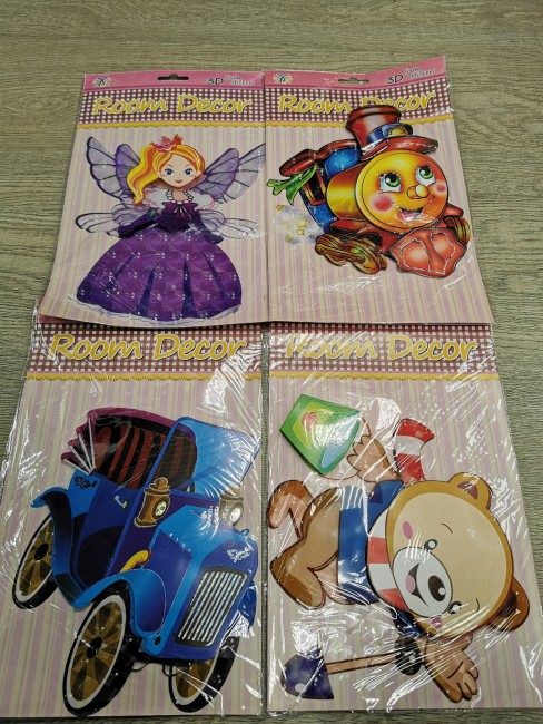 Наклейки детские мини (А)