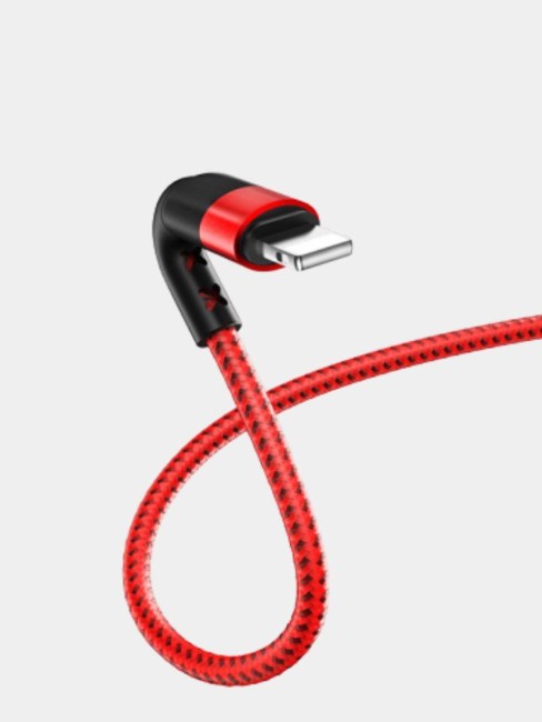 Кабель USB Lightning    BX34 2.4A  1M красный