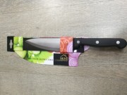 Нож кухонный SUN с черной ручкой в блистере широкий 27см HT7B02 /24/ Нож кухонный SUN с черной ручкой в блистере широкий 27см HT7B02 /24/