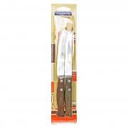 Нож Tramontina столовый с зубчиками деревянной ручкой 1/2 цена за упак 22212/205 Нож Tramontina столовый с зубчиками деревянной ручкой 1/2 цена за упак 22212/205