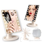 Зеркало с подсветкой батарейки АА прямоугольное 2973-6 Зеркало с подсветкой батарейки АА прямоугольное 2973-6