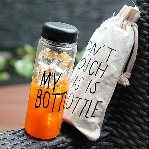 Бутылка "MY BOTTLE"в чехле 245ml.