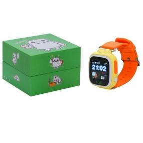 Часы Детские Smart Watch Q90 GPS оранжевые