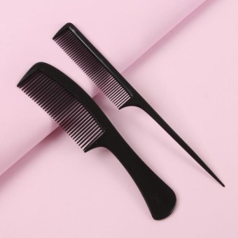 Расческа  2/1 плоская  на блистаре пластик B1105