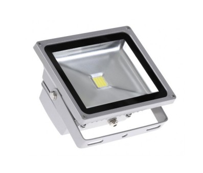 Прожектор светодиодный серый 1Х50W 2700K  100-240V LED-F1150W 29*24*16см /10/