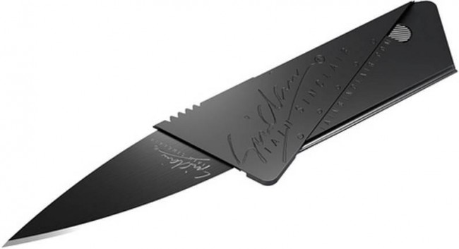 Нож складной "Кредитка" пластик А 17-13 /1000/