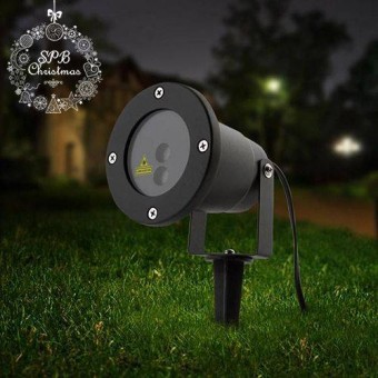 Лазер уличный декоративный  + пульт для фасадов   LS-027(точки)