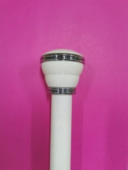 Карниз потолочный белый пластик 2м