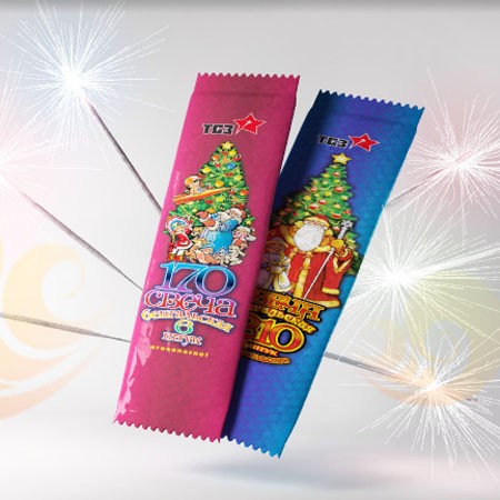 Свечи бенгальские ТСЗ 170ММ 6 штук /200/