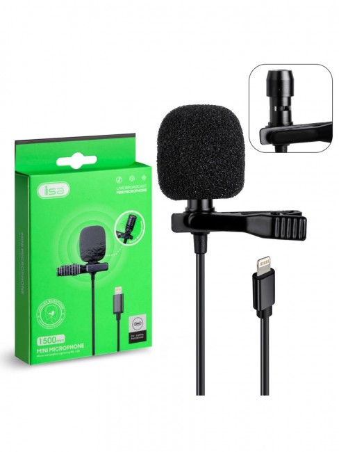 Мини микрофон LIghting ML-120 ISA