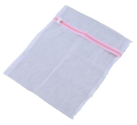 Мешок  д/стирки  белья , на замке, 40х30см 452-090