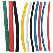 Набор трубок термоусаживаемых  диаметр 6:3 длина  10см  15шт.  9536553