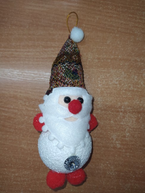 Подвеска дед мороз бол.  XL-037 /12/