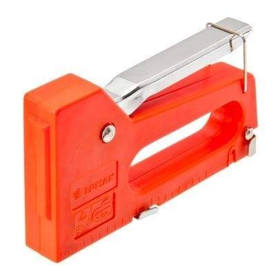 Степлер мебел пластик "Ермак" + комплект скоб 648-062