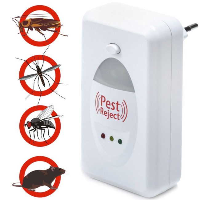 Отпугиватель универсальный от грызунов/насекомых/мух/комаров Pest Reject 2973-7 /100/ Отпугиватель универсальный от грызунов/насекомых/мух/комаров Pest Reject 2973-7 /100/