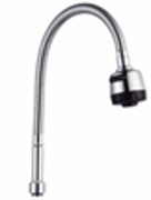 Излив для см/мойки гибкий DK-750B- B02- Хром-Черн.