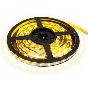 Лента светод. Rohs LFGR-5050Y30C1287 две ленты  по  1,5/1,5м   IP68  цвет желтый шланг