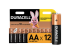 Батарейка "DURACELL" AA  LR6 1,5V /12/ цена за шт