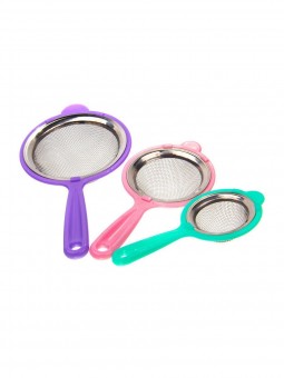 Набор сито мет. 1/3 пластик 7,5/9,5/11,5см Н