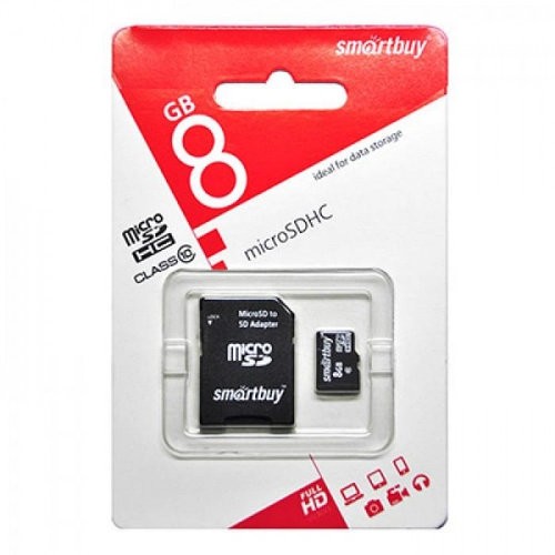 Smartbuy карта памяти micro sdhc 32gb smartbuy class 10 uhs i adp