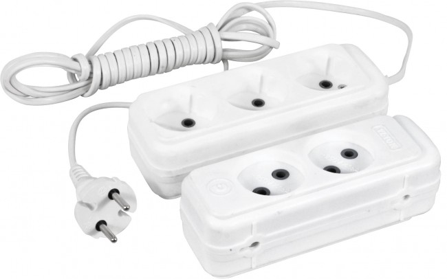 Сетевой удл. VI-TOK У5-0 (3гн.б/з+2гн.б/з) 3м, 10А/55/