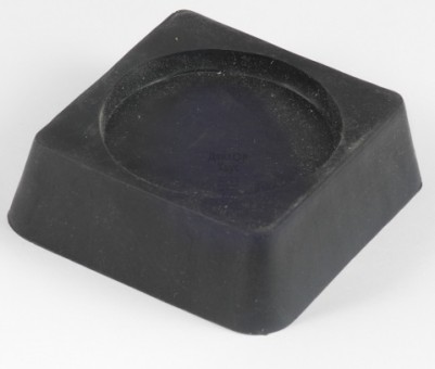 Подставка антивибрационная квадратная черная  1/4 отк-1967