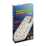 Сетевой фильтр VI-TOK У9-Е 2м  /11/ НФ-00000014
