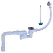 Обвязка для ванной   с переливом "ORIO" 1 1/2 х 40 - 40/50 (А-40089)