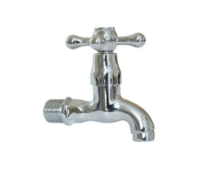 Кран водоразборный плас. 1/2 нар. хром