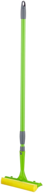 Окномойка с телескопической ручкой с резиновым держателем 111 см 444-017