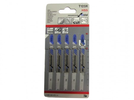 Пилки для лобзика Т123 Х-5