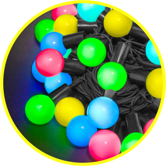 Гирлянда  штора водопад синий цвет 560 ламп 3м*3м 8режимов